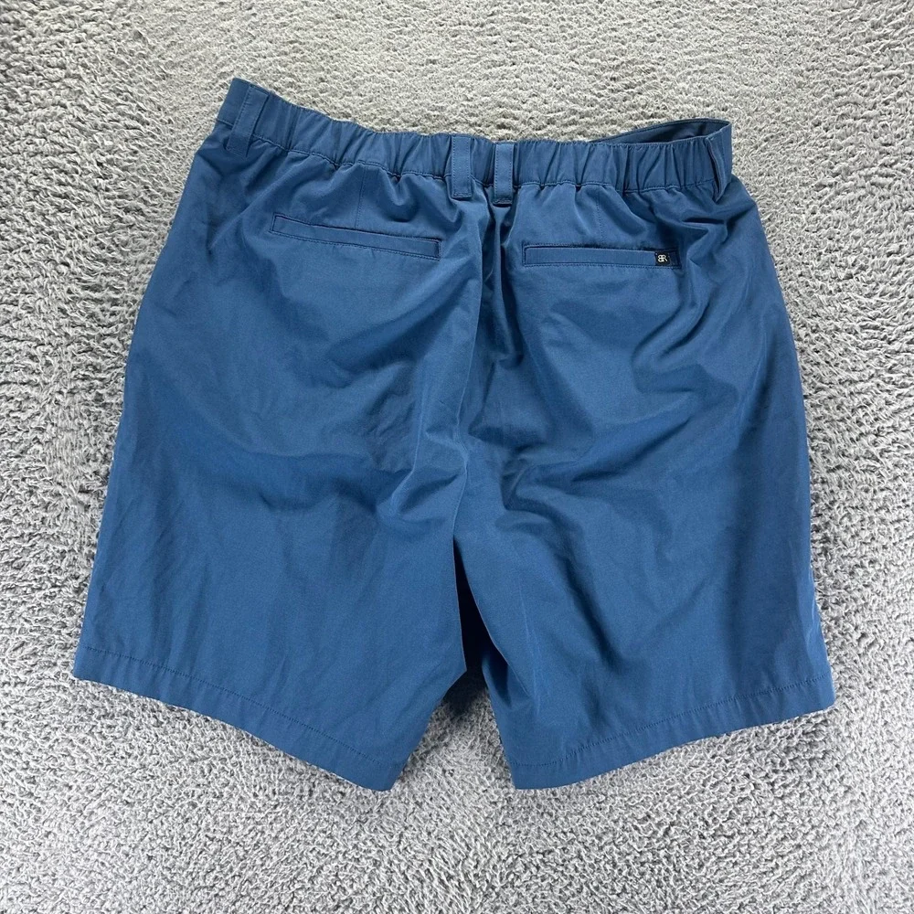 Banana Republic Shorts Men 38 Blue Polyester Athletic Sports Performance Stretch